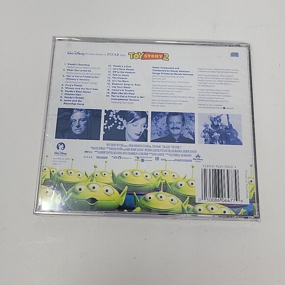 Toy Story 2 Original Soundtrack Randy Newman - CD 1999 Walt Disney 60647-7 NM - Picture 2 of 4